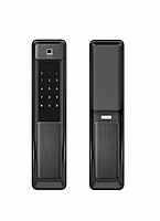 Solity Push & Pull Digital Door Lock With Fingerprint Password RFID Card Emergency Key