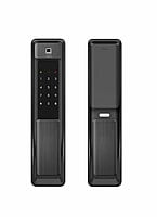 Solity Push & Pull Digital Door Lock With Fingerprint Password RFID Card Emergency Key