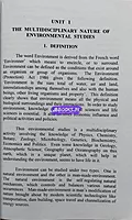 JD Environmental Studies