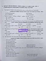 Tamilnadu valarchi nirvagam Tnpsc Group I,II,IIA,IV PYQ