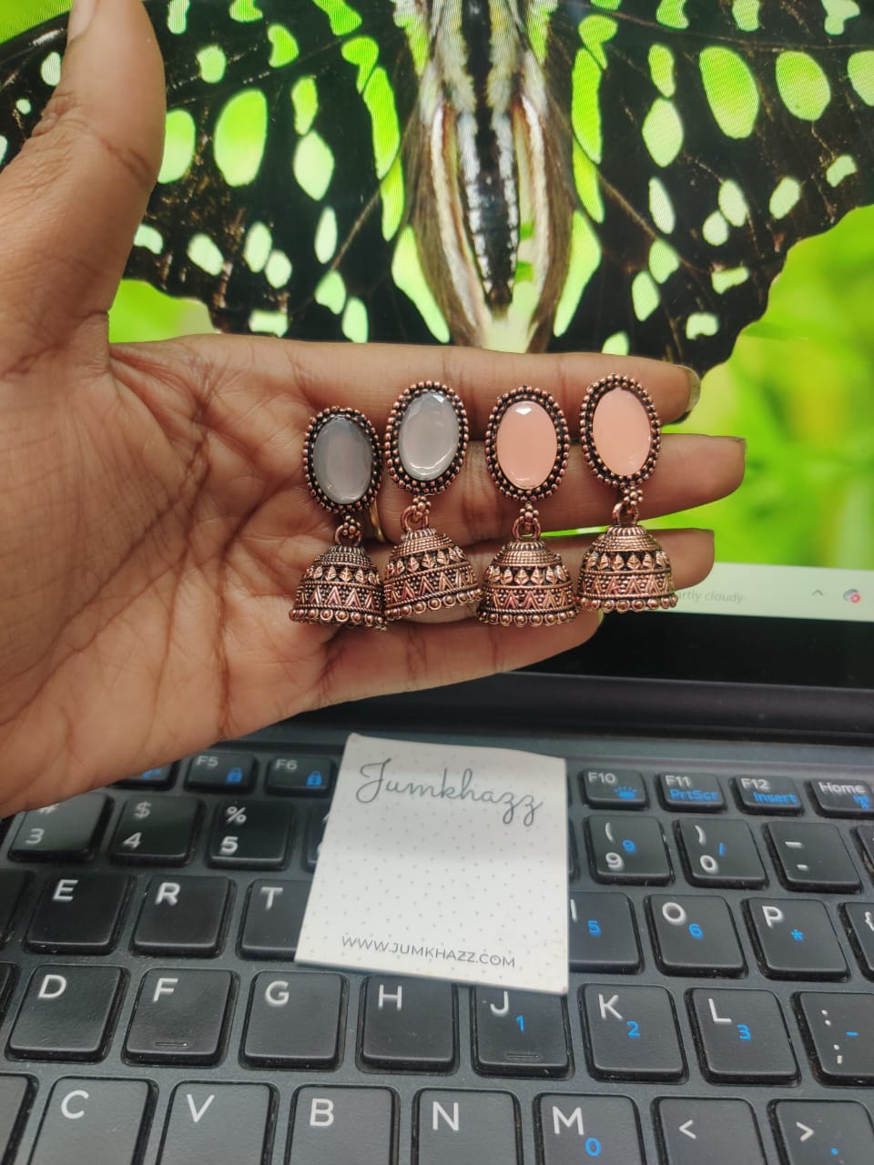 oval stud jff583