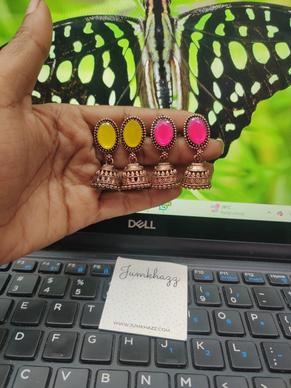 oval stud jff583