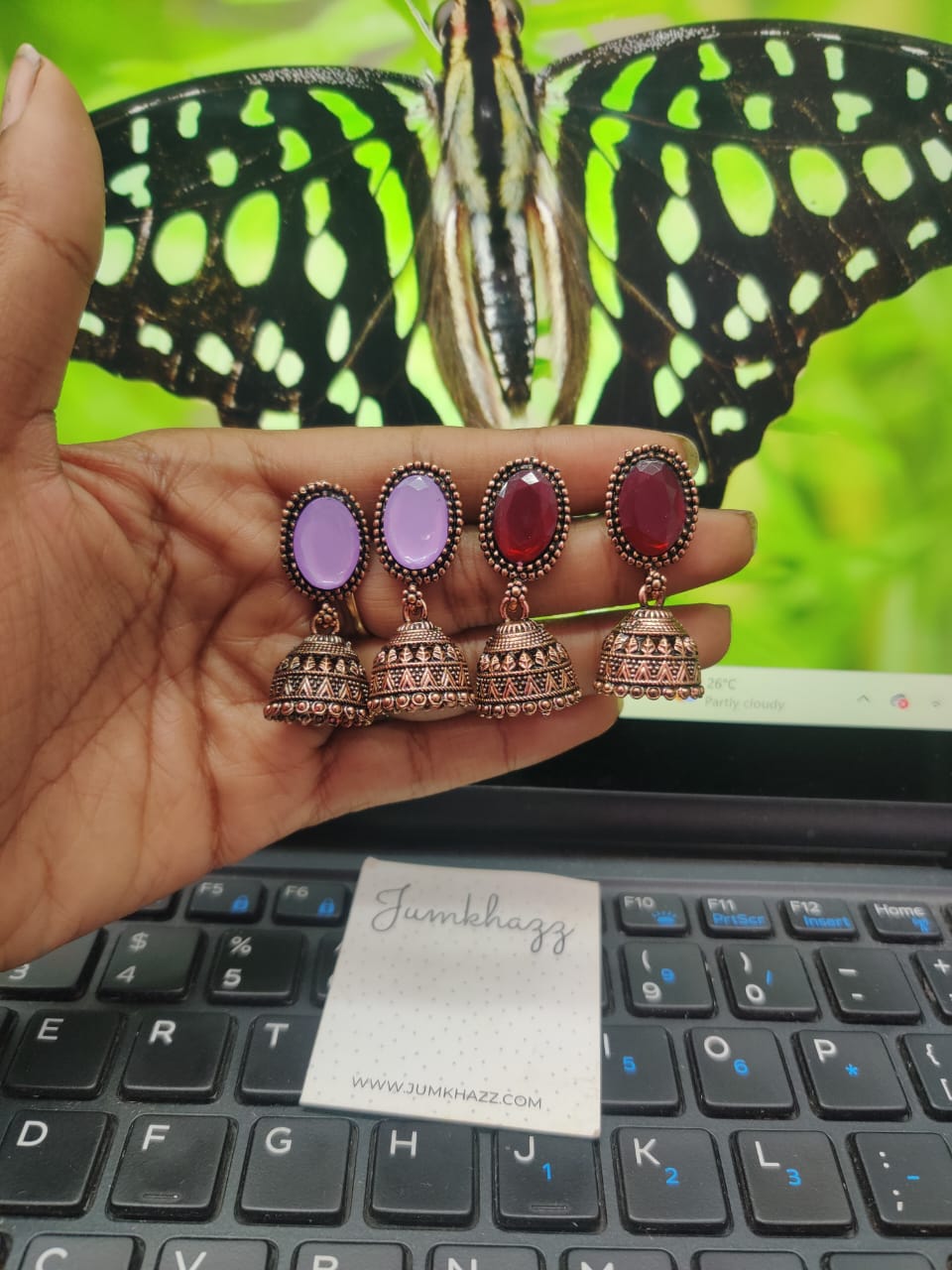 oval stud jff583