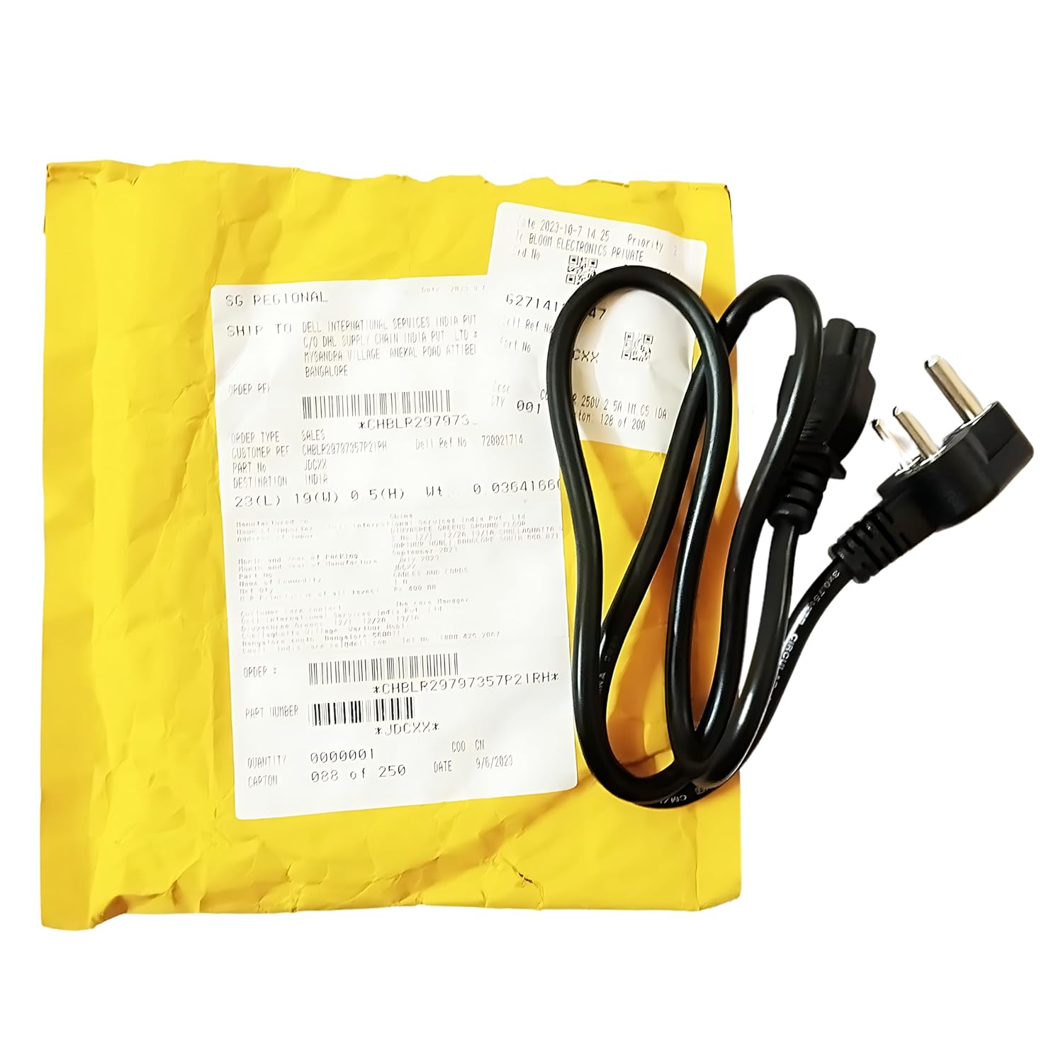 Dell Power Cord - Laptop JDCXX