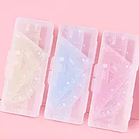 Pastel Ruler Set