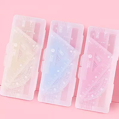 Pastel Ruler Set