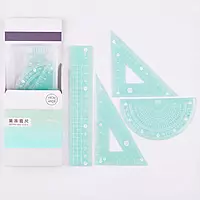 Pastel Ruler Set