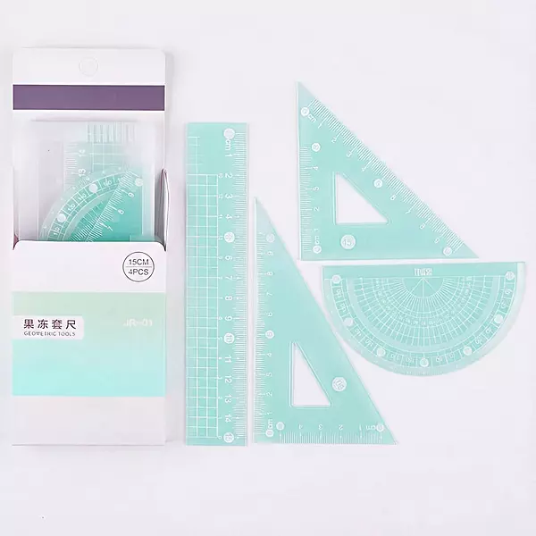 Pastel Ruler Set