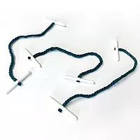 Pack of 500 Janrax Plastic End 101mm Treasury Tags