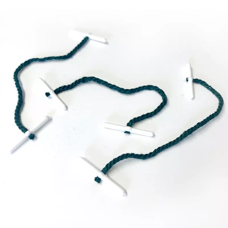 Pack of 500 Janrax Plastic End 101mm Treasury Tags