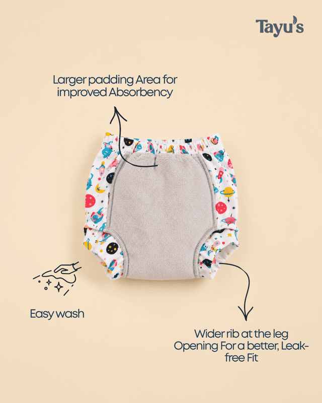 Snug Fit cotton padded underwear Pack of 12