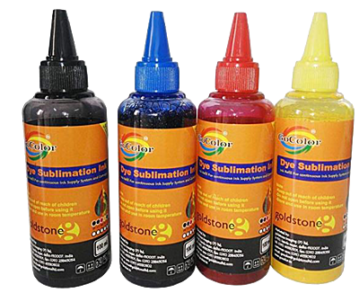 GoColor Premium DYE Sublimation Ink 100 Ml X4 Color For only Epson Printer GoColor Premium DYE Sublimation Ink 100 Ml X4 Color For only Epson Printer