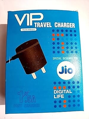 VIP JIO adapter 1.5 A Wall Charger Micro (Black)