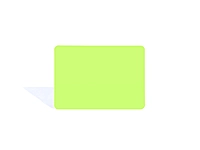 Pack of 12 Green Coloured A5 Whiteboards