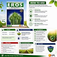 UPL EROS® Herbicide (Pretilachlor 6.0% + Pyrazosulfuron Ethyl 0.15% GR) | Vetrivel Agro Services