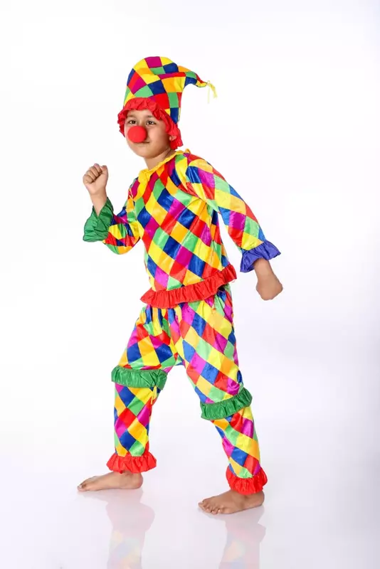 Joker Fancy Dress Costume For Kids