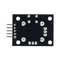Back view of joystick module PCB