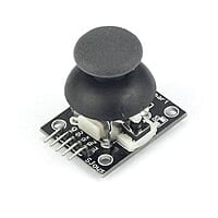Side view of joystick module