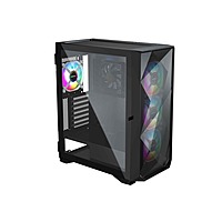 Coconut Rampage 1000D Gaming Cabinet – E-ATX Support | Premium Airflow | RGB Ready Design | High-Performance Build | Black