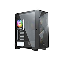 Coconut Rampage 1000D Gaming Cabinet – E-ATX Support | Premium Airflow | RGB Ready Design | High-Performance Build | Black
