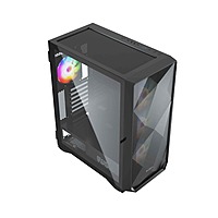 Coconut Rampage 1000D Gaming Cabinet – E-ATX Support | Premium Airflow | RGB Ready Design | High-Performance Build | Black