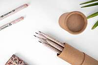 Recycled Newspaper Pencils Eco-Friendly Charcoal Pencil for Kids School | (Pack of 10) wood-free pencils Recycled Newspaper Pencils Eco-Friendly Charcoal Pencil for Kids School | (Pack of 10) wood-free pencils