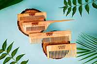 Neem shampoo Comb | Eco-Friendly, Anti-Static, Natural Hair Care Tool for All Hair Types || Pack of 1, Natural Neem Wood Neem shampoo Comb | Eco-Friendly, Anti-Static, Natural Hair Care Tool for All Hair Types || Pack of 1, Natural Neem Wood