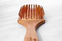 Bamboo Bristles Paddle Hairbrush | Detangling Hair Brush Comb for Men & Women | Natural Bamboo Bristles For Growth & Anti-Static Bamboo Bristles Paddle Hairbrush | Detangling Hair Brush Comb for Men & Women | Natural Bamboo Bristles For Growth & Anti-Static