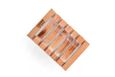 Bamboo Soap Tray | Handmade Soap Dish | Natural Wooden Tray for Soap & Sponge | Organic Soap Holder | Handmade Bamboo Soap Tray