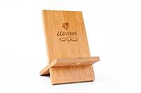 Bamboo Mobile Holder | Charging Dock | Ideal Corporate Gift/ Bamboo Collapsible Mobile Stand