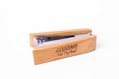 Bamboo Stapler / eco stationery | Eco-Friendly, Stylish, Practical Office Accessory || Natural