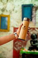 Bamboo Water Bottle | Thermos Bamboo Flask | Hot & Cold | Unique & Stylish Bottle for Office Gym Travel Bamboo Water Bottle | Thermos Bamboo Flask | Hot & Cold | Unique & Stylish Bottle for Office Gym Travel