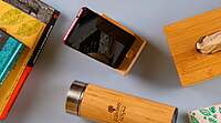 Bamboo Mobile Holder | Charging Dock | Ideal Corporate Gift/ Bamboo Collapsible Mobile Stand