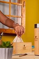 Bamboo Wooden Tissue Paper Holder Box, Stylish Wood Holder for Facial Tissues - Eco-Friendly Decor for Home and Office Bamboo Wooden Tissue Paper Holder Box, Stylish Wood Holder for Facial Tissues - Eco-Friendly Decor for Home and Office