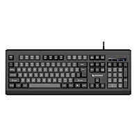 Coconut K27 Wired Keyboard (Black Gray, USB Standard, Sleek Design, Responsive Keys, Durable Build, Perfect for Everyday Use, 1 Year Warranty)