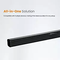 Just Corseca Sound Shack Dual 20W Bluetooth Soundbar – Remote Control | Powerful Audio