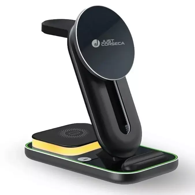Just Corseca SwiftCharge JST934 3-in-1 Magnetic Wireless Charger –