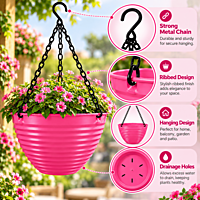 9 inch Hanging Basket Metal Chain /ecsha