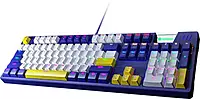 Portronics K1 Gaming Keyboard – Wired | Dynamic Lights | Piano Keys | Blue | 1 Year Warranty