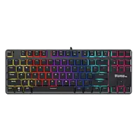 Coconut K12 Orion 2.0 TKL Mechanical Keyboard – Red Switches | Compact Design | Customizable RGB Backlighting | Durable Build | Ideal for Gaming & Productivity