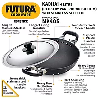 HAWKINS NS KADAI 4.0L 30CM WL (NK40S)