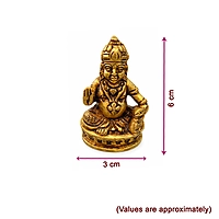 Brass Kubera Idol | Lord Kubera Statue for Home Pooja Room & Temple Décor