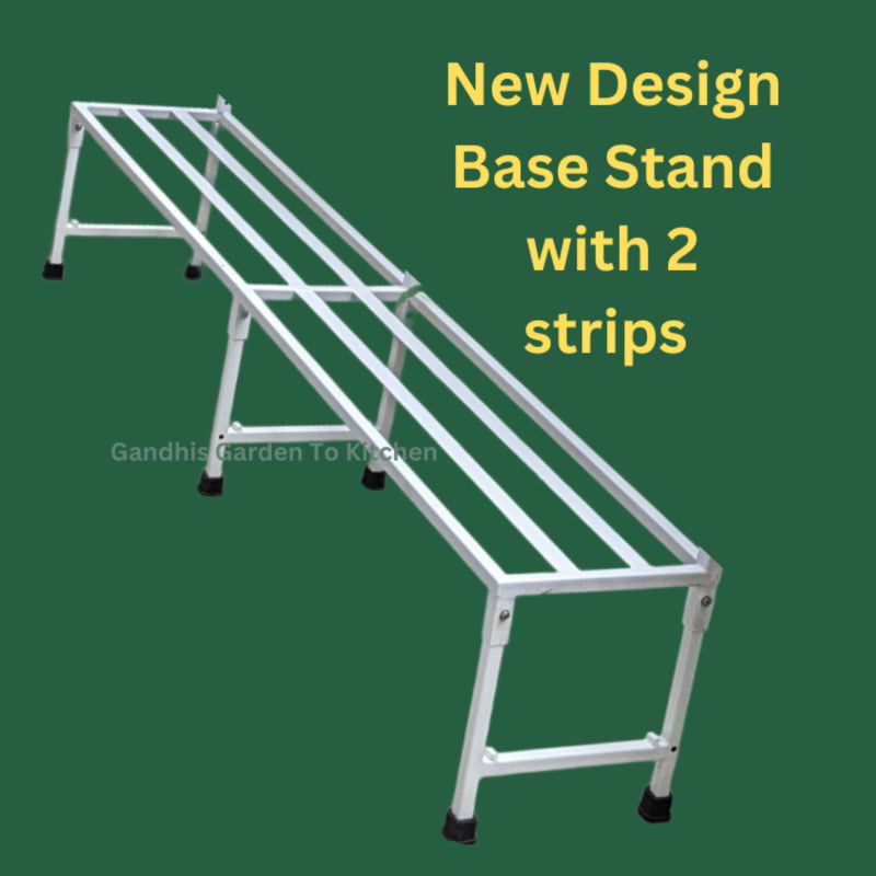 6 Ft Three step Garden Stand without Frame Detachable Size in Inches 72(L)X36W) X77(H)