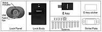 Hafele Kabi-ORB Digital Furniture Lock