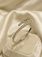 925 Silver Luminescent Aura Bangle