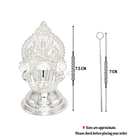 Silver Kamakshi Diya Villaku