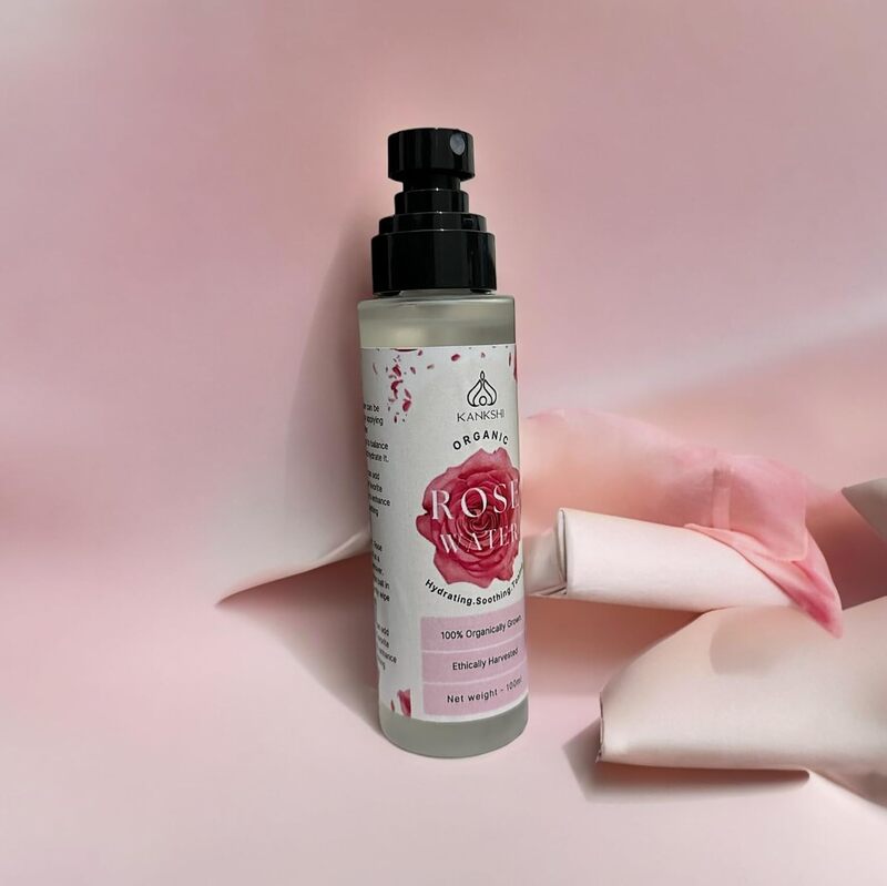 Kankshi organic 100% Natural Rose water