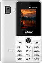 Karbonn  Mobile Phone KU3+ White & Grey Dual Sim