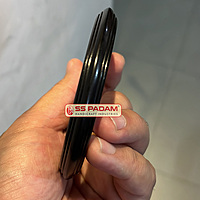 Black Ebony Wood Karungali Kada/Bangle – Sharp Shape (Unisex)