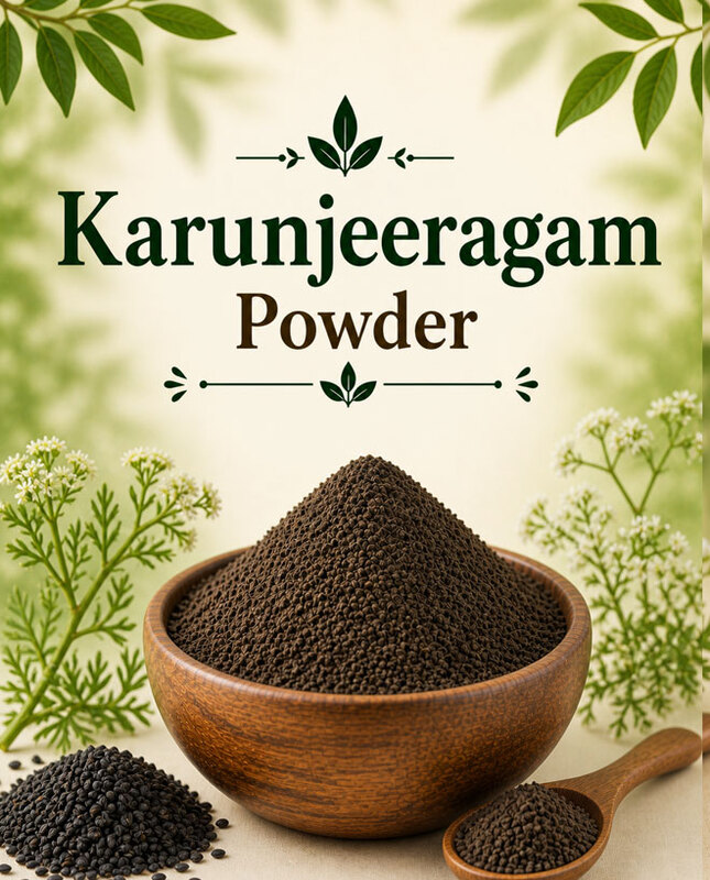 Karunjeeragam Powder/கருஞ்சீரகம் பொடி